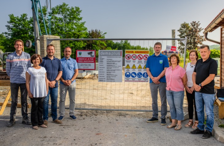 Trobla Velike Lašče | Gradbišče nove šole Turjak