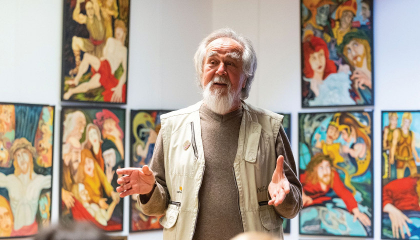 Odprtje razstave Branka Mejača z naslovom Umetnost trpljenja: Notranja resnica križevega pota