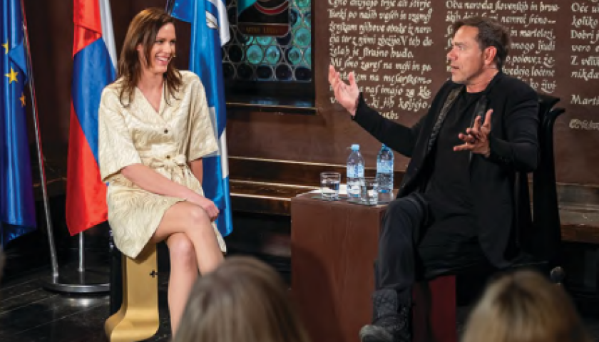 Pogovorni večer Na Trubarjevem stolu z Ladom Bizovičarjem