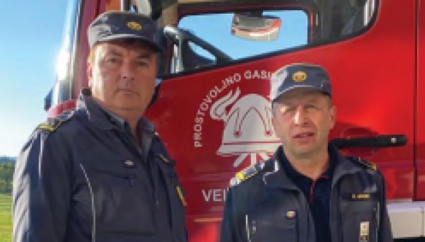 Gasilci opreme nimamo za sebe, ta je za vse občane