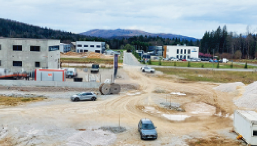 Gradnja komunalne infrastrukture v poslovni coni Turjak